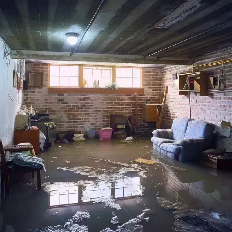 Flooded Basement Cleanup in Miller, SD